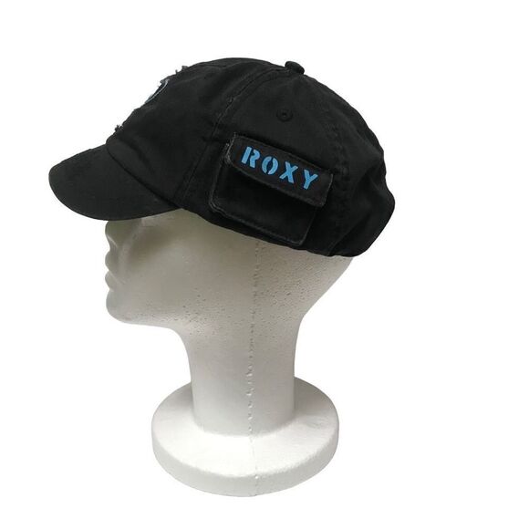Roxy Y2K embellished hook & loop foil logo baseball cap - Picture 3 of 7